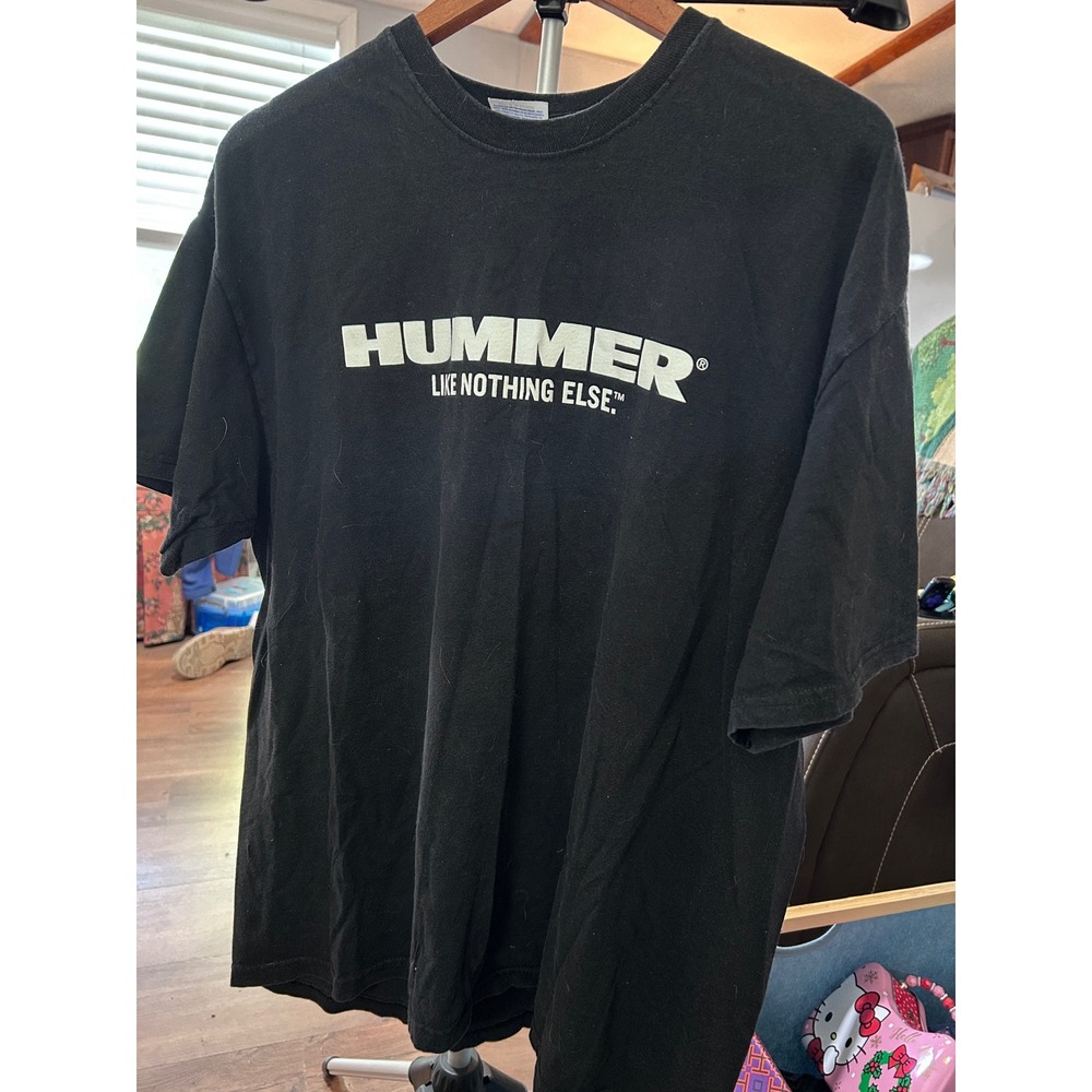 Hummer Like Nothing Else Lone Star Rally‎ Galveston TX 2007 T Shirt Men's Black